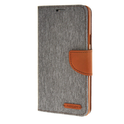 

MOONCASE Galaxy Note A7 , Leather Flip Wallet Card Holder Pouch Stand Back ЧЕХОЛ ДЛЯ Samsung Galaxy A7 Grey