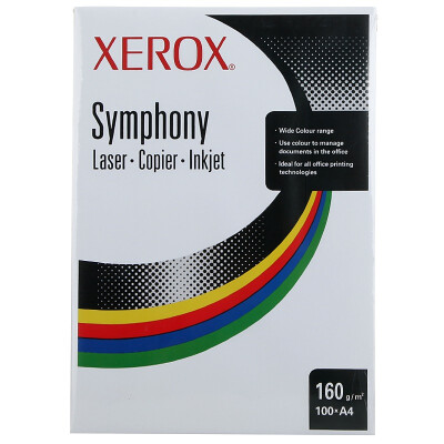 

Xerox color copy paper 160g A4 5 color × 20 sheets bag