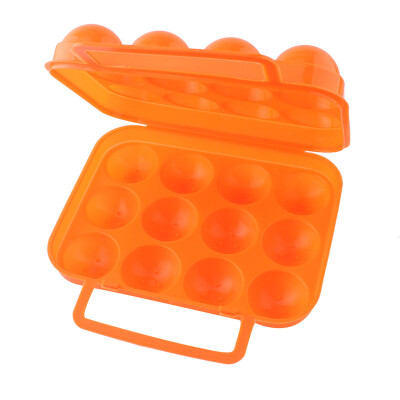 

mymei Portable Carry 12 Eggs Container Holder Storage Box Case Folding Plastic