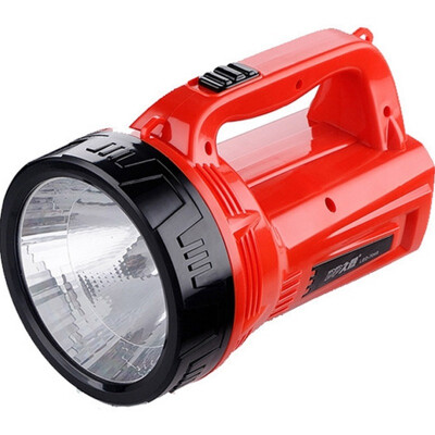 

Long-term DP LED rechargeable flashlight high-power outdoor long-range emergency light flashlight fishing miner&39s lamp patrol searchlight red 7049