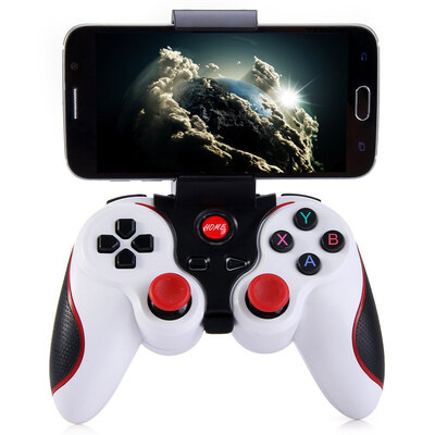 

Т3 Беспроводная связь Bluetooth 3.0 Геймпад Gaming контроллер для смартфонов белом