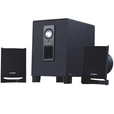 

Hyundai HYUNDAI Speaker HY-203III Magnetic Wire 10W High Power Output 21 Channel Black
