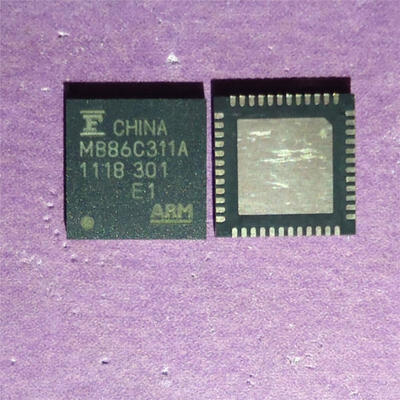 

2pcs/lot MB86C311A QFN with hardware AES USB 3.0 PHY (Device) USB 3.0 Link (Device) AES USB 2.0
