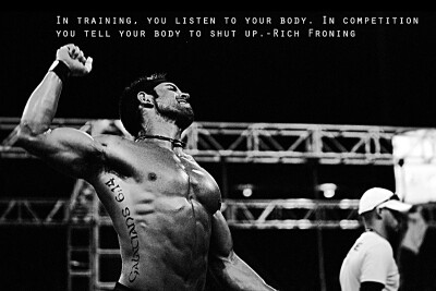 

EX150 CrossFit sports Rich Froning Jr living room home art decor fabric posters prints