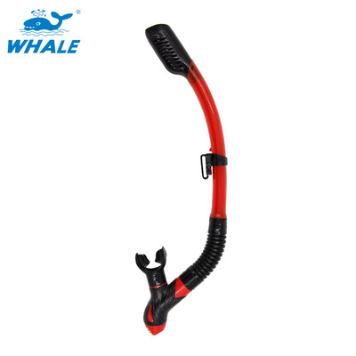 

Whale Dry Snorkel с удобным силиконовым мундштуком и продувочным клапаном для подводного плавания и подводного плавания