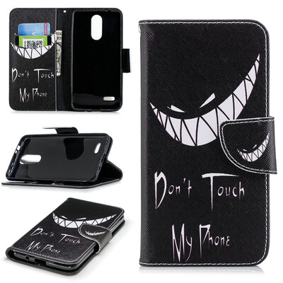 

BEFOSPEY Painting PU LeatherSoft TPU Card Slot Stand Wallet Case For LG K10201853