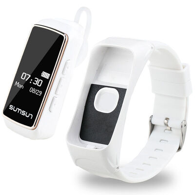 

Smart Bracelets Talkband Headset Sleep tracker Heart Rate Monitor&Sports Pedometer new band of Bluetooh Earphone Phone Call