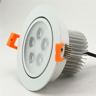 

LED Downlights LED Recessed ceiling light Dimmable 5W Warm White high power LED chip LED spotlight 220V dimmer LED lamp