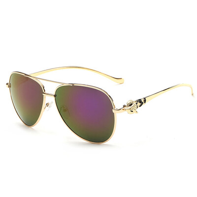 

Ретро старинные солнцезащитные очки Aviator Style Frames Ослепительные отражающие очки для очков