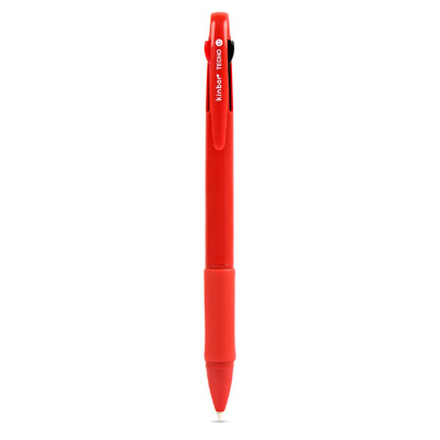 

Kinbor 3 color 07mm press ballpoint pen color multifunction press pen dice DTB6664