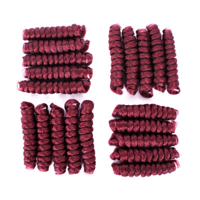 

10Inch Curlkalon Crochet Hair Crochet Braids Spiral Curly Natural Hair Ombre Bouncy Curl Twist Synthetic Hair(saniya)