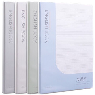 

Deli deli 16K96 page student English soft cover soft copy notebook notebook T1696