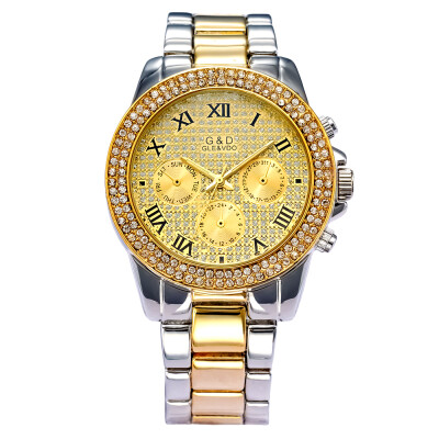 

Luxury Watch Men Women Crystal Dress Quartz Watches Crystal Elegant Business Wristwatch Best Gifts GD20150