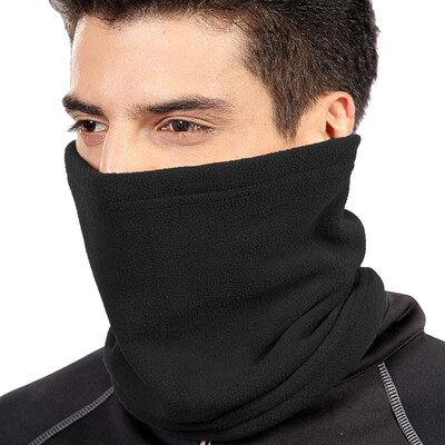 

Gaga Lin Scarf Scarf Outdoor Fleece Windproof Hood Set Многофункциональный спортивный велосипед Головной убор Теплая маска Черный