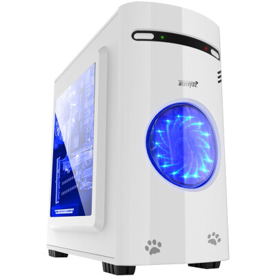 

Game Titans bear haunt white white Mini chassis (Micro-ATX / side through /USB3.0/ back line / 33cm long graphics card