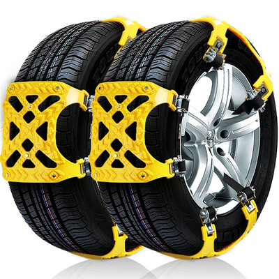

3x TPU Snow Chains Универсальный автомобильный костюм 165-265мм Шина Зимняя дорожная безопасность Шинные цепи Снег Восхождение на