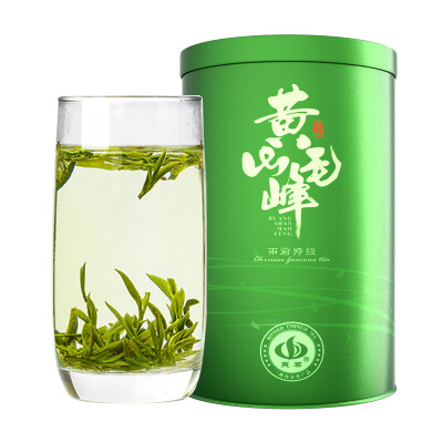 

Чай Yiyi Зеленый чай Huangshan Maojian Tea Canned Maofeng Premium Весенние чайные чашки Массовый зеленый чай 125 г * 2