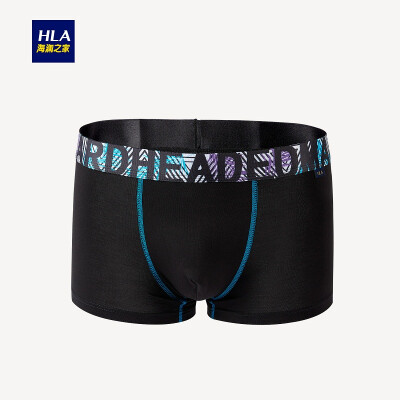 

HLA Haiyan House Panties Men 2018 Hot Sale Simple Contrast Single Pack Single Pack HUKAJ1E007A Black 07185110XXXL