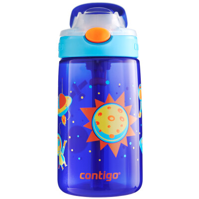 

【Jingdong Supermarket】 contigo children's straw cup outdoor sports cup small inventor - cartoon bird 400ml HBC-GIZ001