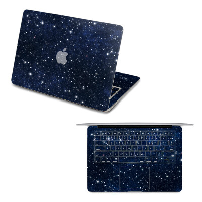 

GEEKID@Macbook Pro decal front sticker Blue Galaxy macbook Air keyboard sticker full decal sticker