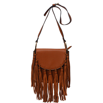 

Известные бренды женщин сумки кисточка ПУ кожа сумка Зимние новый кисточка мешок ретро плече сумка леди сумка сумки женские