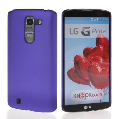 

MOONCASE Hard Rubberized Rubber Coating Devise Back Case Cover for LG Optimus G Pro 2 F350 Purple