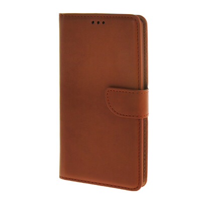 

MOONCASE LG G4 , Leather Flip Card Wallet Slot Bracket Back Case Cover for LG G4 Brown