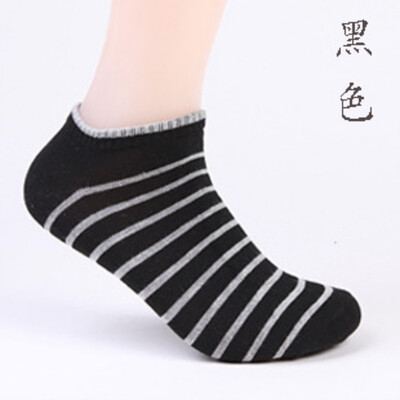 

Socks mens summer mens cotton fight color wide boat socks cotton sweat deodorant socks cotton socks