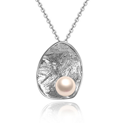 

Ювелирные изделия подарка ювелирных изделий Handmade 925 стерлингового серебра ARTDOU Pearl Pendant для женщин, 18 "
