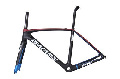 

2018 Deacasen Weave Ud Carbon Road Frame Cycling Bicycle Racing Frameset Di2 & Mechanical Bsa68Bb30Pf30 Warranty 2 Years
