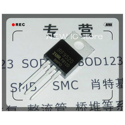

100PCS/LOT IRF9520PBF IRF9520 TO-220AB IR N-Channel 100% New