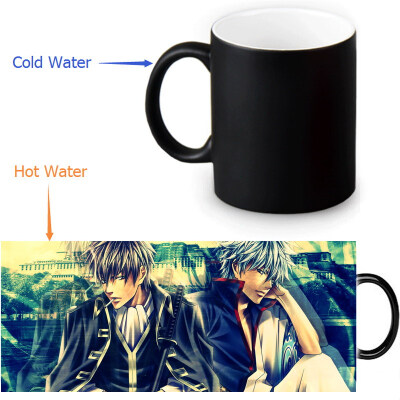 

GINTAMA Morphing Mug Color Change Tea Cup Magic Milk Coffee Mug