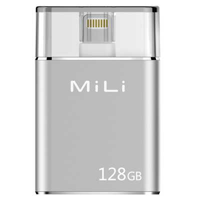 

MiLi Apple official MFi certified USB30 Apple mobile phone U disk iPhone iPad Andrews mobile phone Andrews flat computer Universal 16G silver