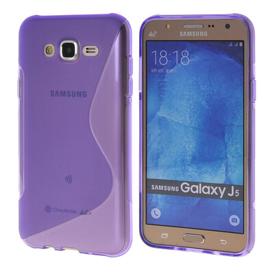 

MOONCASE Galsxy J5 Дело S - линия Гибкая Прочный силиконовый гель ТПУ Тонкий чехол для Samsung Galsxy J5 фиолетовый
