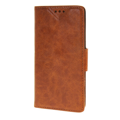 

MOONCASE ЧЕХОЛ ДЛЯ Samsung Galaxy E5 E500 Wallet Card Slot with Kickstand Flip Leather Back Brown