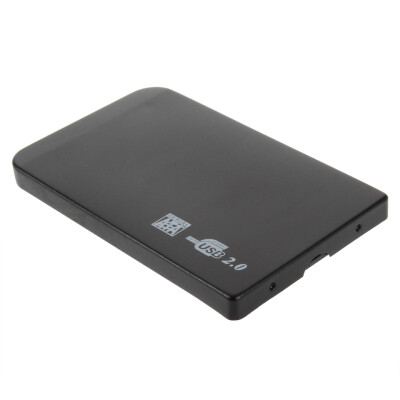 

New USB 2.0 480Mbps Enclosure Case Box for Laptop 2.5' SATA Hard Drive Black