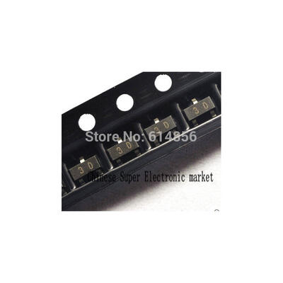 

100PCS MMBTA44 SMD Triode Transistor 02A 400V NPN SOT23 MMBTA44LT1 MMBTA44LT1G