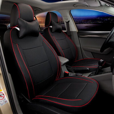 

Chi Qin car seat cover Cruze Fox New Santana Jetta Langfu Fu Ruisi Lang Yi Corolla Baojun 510 cushion cover all-inclusive four seasons universal phantom black