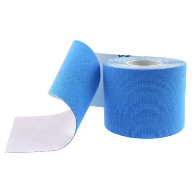 

LAC professional muscle internal effect patch sports tape elastic sports bandage muscle stickers paste tape sky blue 5CM wide 3M long