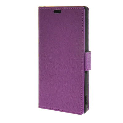 

MOONCASE Simple Leather Flip Wallet Card Slot Stand Back чехол для Sony Xperia M4 AQUA Purple