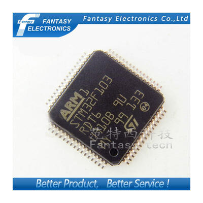 

5PCS STM32F103RDT6 LQFP64 STM32F103 QFP QFP64 ARM new and original IC free shipping