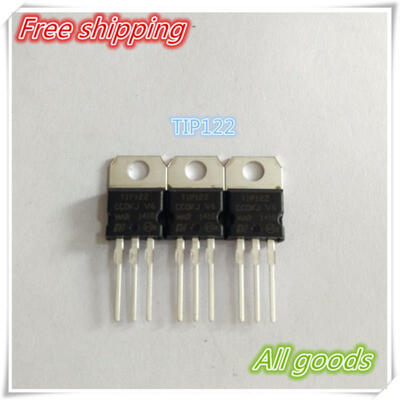 

50PCS TIP122 Transistor Complementary NPN 100V 5A