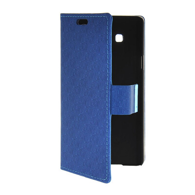 

MOONCASE Slim Leather Side Flip Wallet Card Slot Pouch with Kickstand Shell Back чехол для Samsung Galaxy A7 Blue