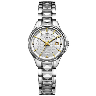 

В соответствии с 50,360,123 волны (EBOHR) серия стали вольфрама часы эпохи элементы с твердым Ши Ин женской форме