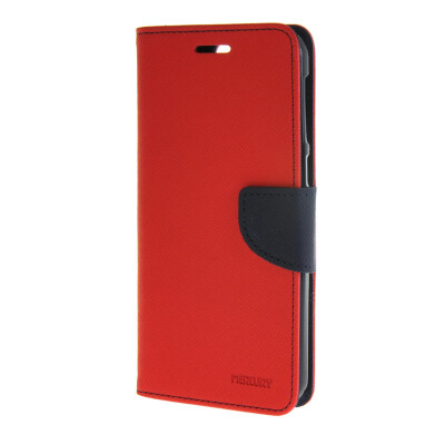 

MOONCASE Cross pattern Leather Flip Wallet Card Slot Stand Back Case Cover for HTC One E9+ E9 Plus Red