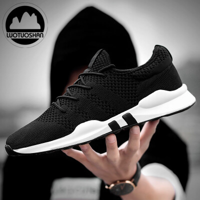 

Mens casual fashion Net surface Super light breathable outdoor Sports shoes Running shoes Mens shoes