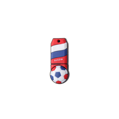 

Fillinlight World Cup Сувенир Россия Футбольная команда Key Chain Silicon USB Flash Drive USB 2.0 Flash Drive U Disk Flash Memo