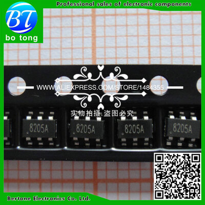 

200PCS DW01 8205A combination SOP23-6 battery protection chip each 100pcs