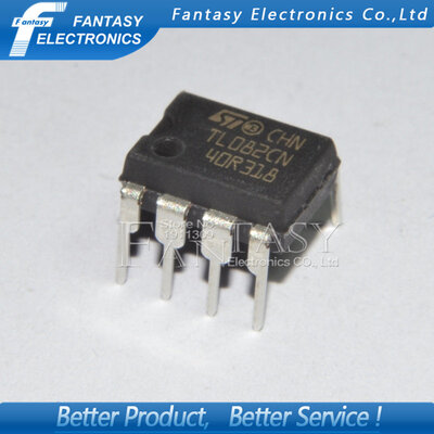 

10PCS TL082CN DIP8 TL082 DIP TL082CP new and original IC free shipping