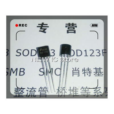 

20PCS BS170 MOSFET N-Channel 60V 50mA TO-92